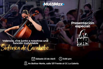 Orquesta sinfónica de Carabobo en Multimax Valencia