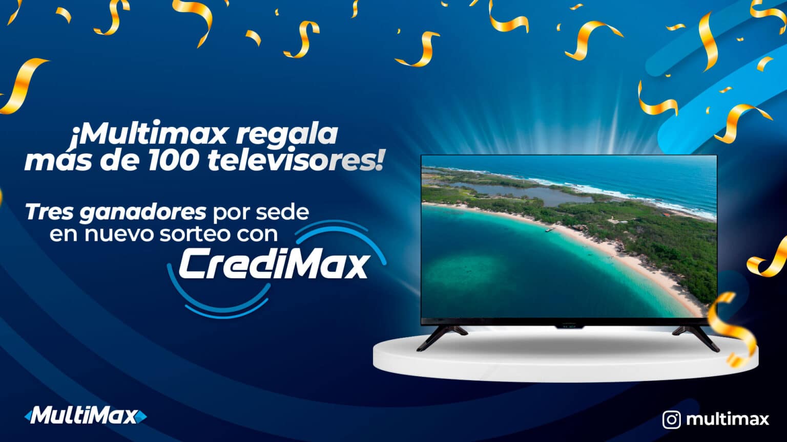Multimax regala televisores